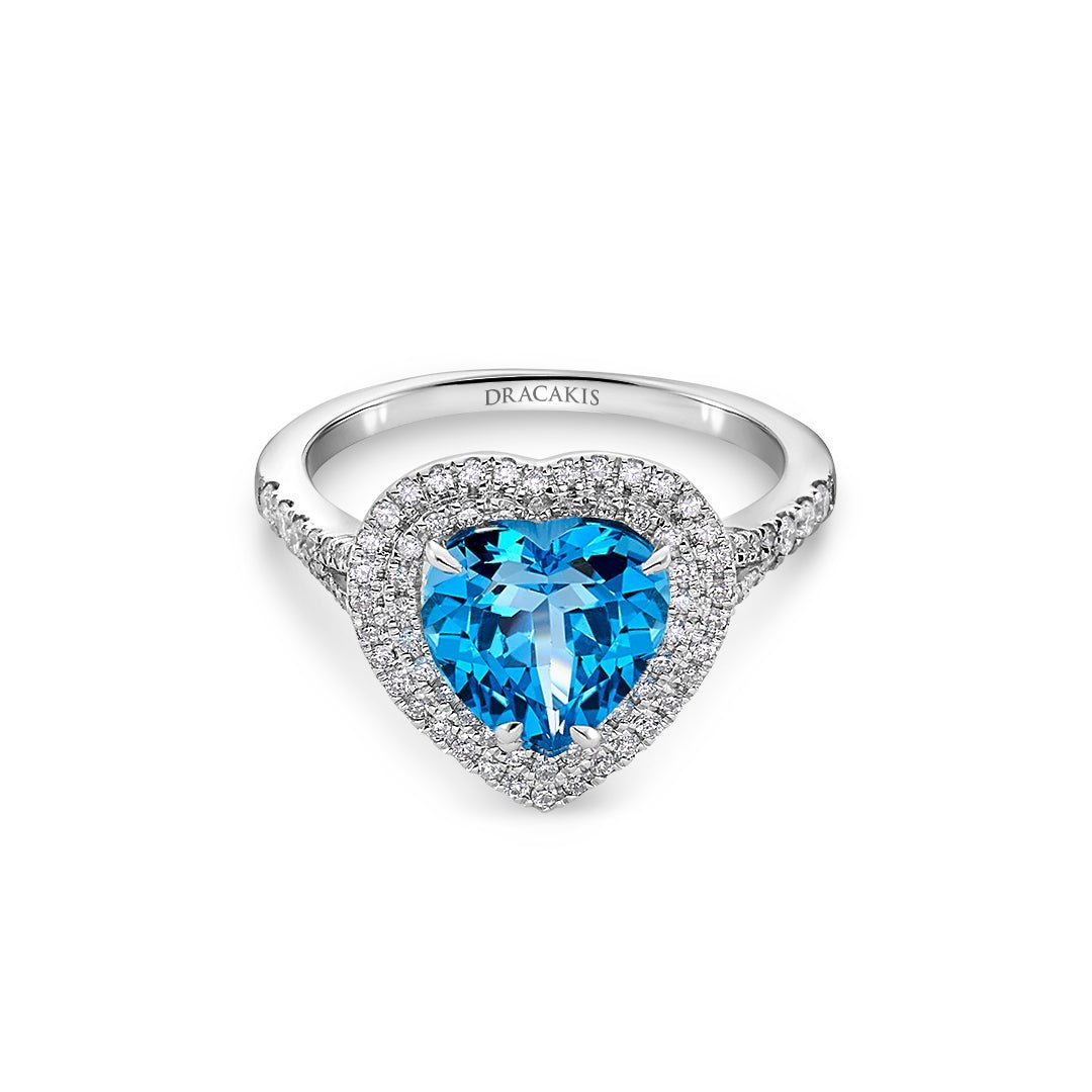 Topaz Engagement Rings - Dracakis Jewellers